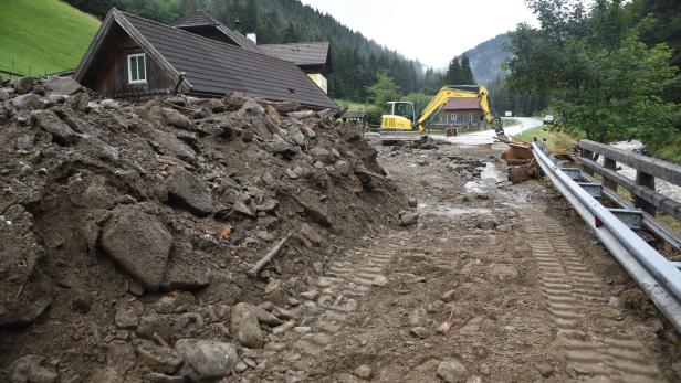 Schwere Unwetter in Tirol und Kärnten
