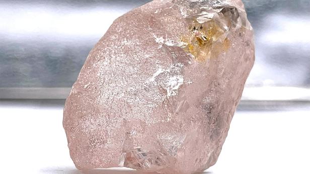 Größter Fund seit 300 Jahren: Rosa 170-Karat-Diamant entdeckt