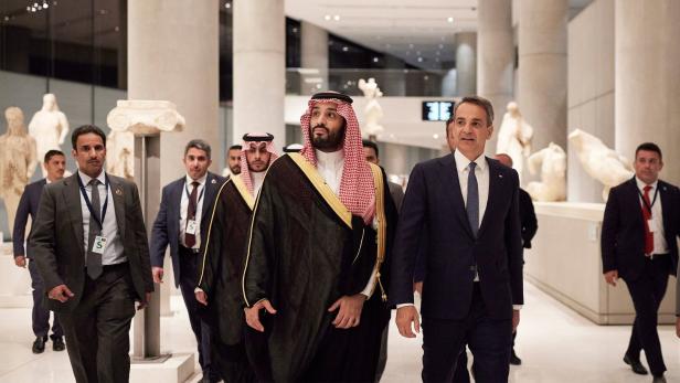 Saudi-Arabiens Kronprinz in Europa: Plötzlich wieder auf Tuchfühlung