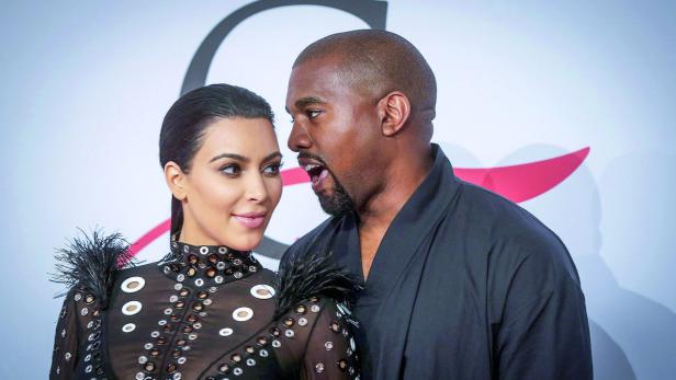 Social Media Stars: Kim Kardashian und ihr Ehemann Kanye West