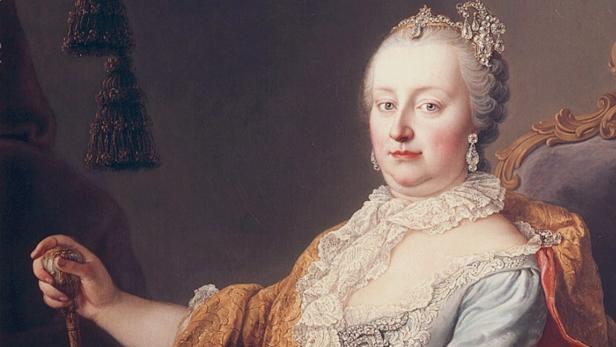 Maria Theresia. Gemälde von M. v. Meytens