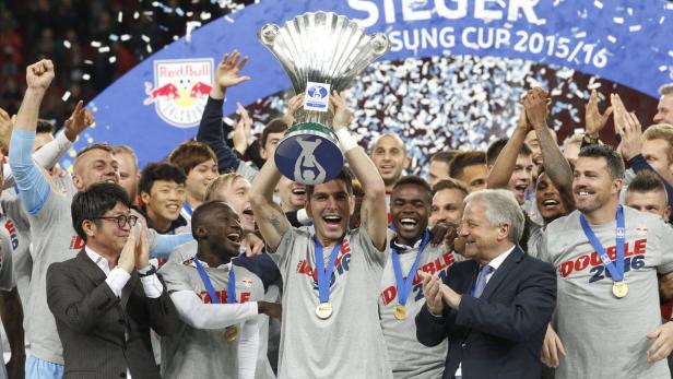Salzburg feierten den insgesamt vierten Cup-Erfolg - alle in der Red-Bull-Ära.