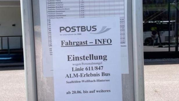 Akuter Personalmangel beim Postbus: Erste Busse in NÖ/OÖ/Slbg. fallen aus
