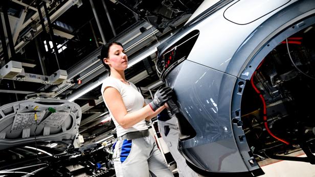 Volkswagen (VW) vehicle plant in Zwickau