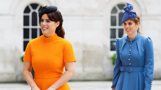 Prinzessin Eugenie (links) und Prinzessin Beatrice (rechts)