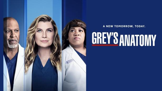 Das Poster zur Fernsehserie „Grey's Anatomy“ zeigt Meredith Grey und andere Ärzte.