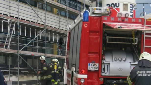 Oberwart: Brand bei Baustelle für das neue Krankenhaus