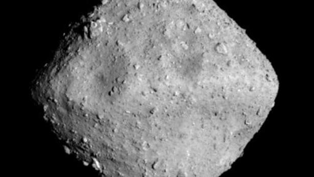 Der Asteroid Ryugu, aufgenommen von der japanischen Raumsonde Hayabusa-2.