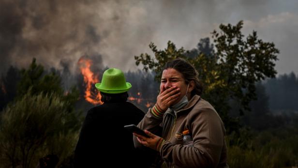 Waldbrände, Dürre und heftige Gewitter wüten in Europa