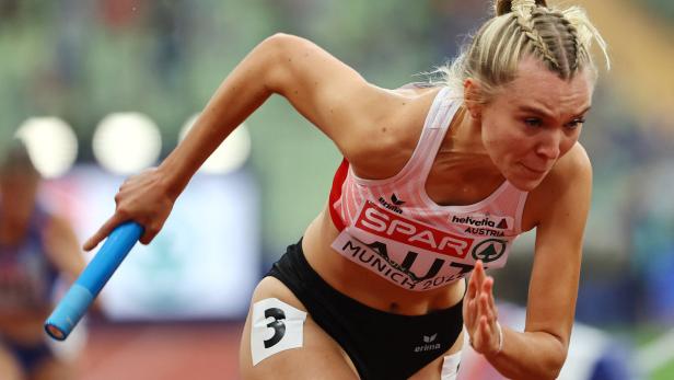 Leichtathletik-EM: Österreichs Frauen-Staffel disqualifiziert