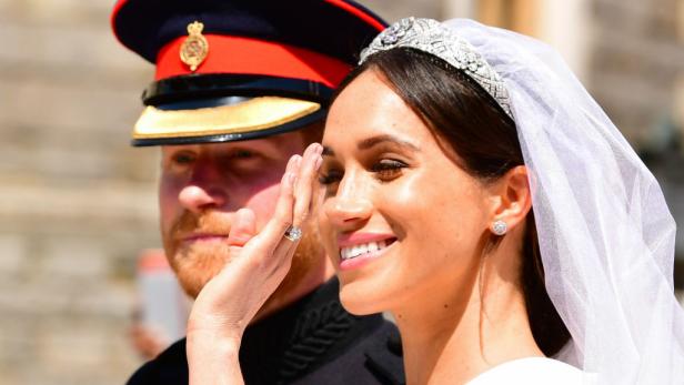 Prinz Harry und Herzogin Meghan am Tag ihrer Hochzeit