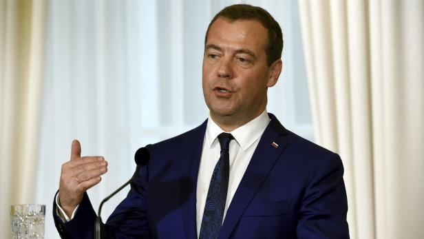 Medwedew schrieb aufgrund der Sanktionen gegen Russland von einer „Demokratie für Verrückte“