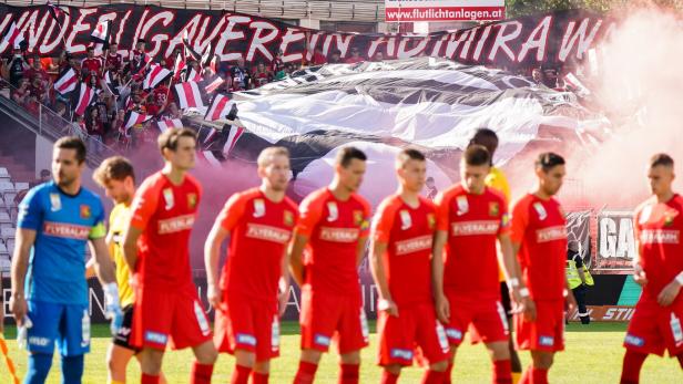 Die Admira kommt in der 2.Liga nicht richtig auf Touren