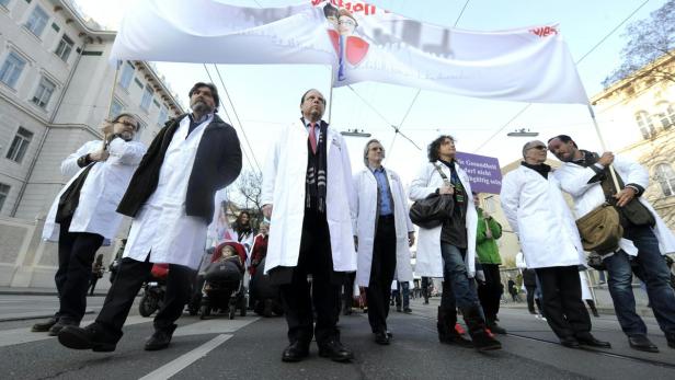 Ärzte steigen auf die Barrikaden