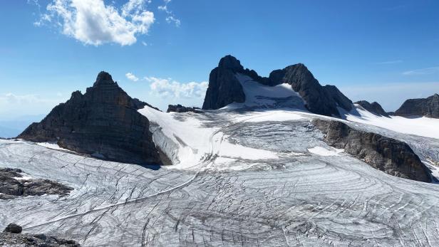 Dachsteinmassiv: Gletscher trennen sich