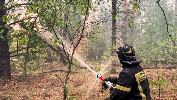 Waldbrände: Beißender Qualm in Moskau