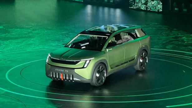 Skoda zeigt kommenden Elektro-Siebensitzer als Studie