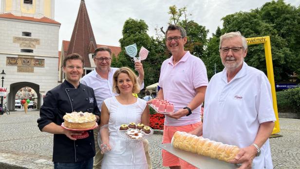 Kremser Fußgängerzone zeigt sich von ihrer süßesten Seite