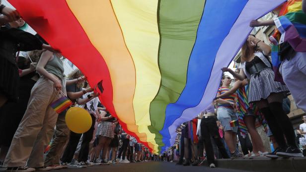 Romania Gay Pride Parade in Bucharest