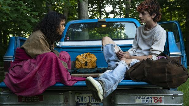 Timothée Chalamet und Taylor Russell als Menschenfresser in Luca Guadagninos Horror-Coming-of-Age-Roadtrip „Bones and All“