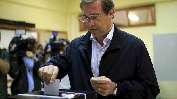 Ministerpräsident Pedro Passos Coelho wurde im Amt bestätigt.