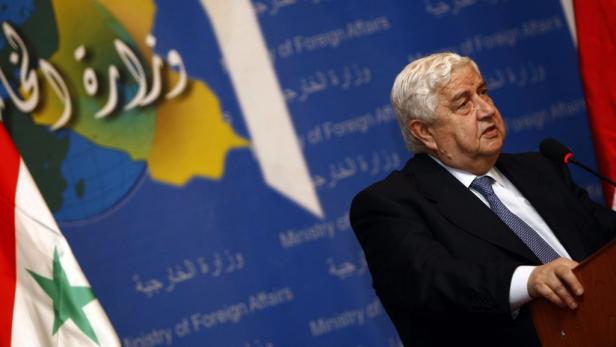 Syrischer Außenminister in Wien - Proteste