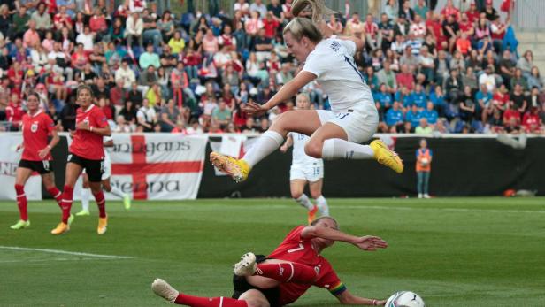 Das Spiel gegen England war das erste ausverkaufte des Frauen-Nationalteams in Wr. Neustadt