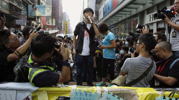 Joshua Wong wurde festgenommen.