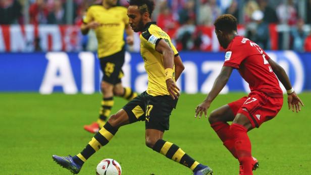 David Alaba bleibt mit Bayern in der Bundesliga unantastbar, gegen Verfolger Dortmund gab&#039;s einen 5:1-Kantersieg. Alaba spielte auf der linken Abwehrseite, sah schon kurz nach Anpfiff Gelb für ein Foul als letzter Mann. Manche meinen, es hätte dafür Rot geben müssen.