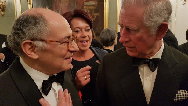 Wie durch ein Wunder kam es zu einem Gespräch zwischen Georg Markus und Prinz Charles