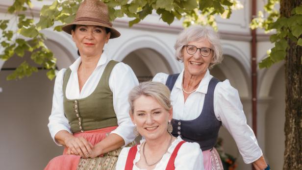 Elisabeth Handl, Gerda Hengstberger und Gudrun Schagerl 