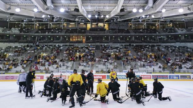 Eishockey, Auftakttraining Vienna Capitals