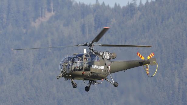 Bundesheer übt mehrere Tage mit Hubschraubern in Niederösterreich