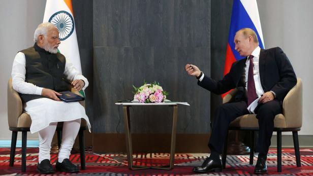 Indiens Modi kritisiert Putin: "Heute ist keine Ära des Kriegs"