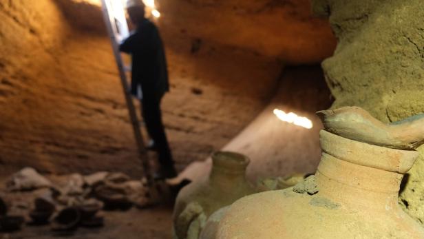 3.300 Jahre alte Grabkammer aus Zeiten von Pharao Ramses II. entdeckt