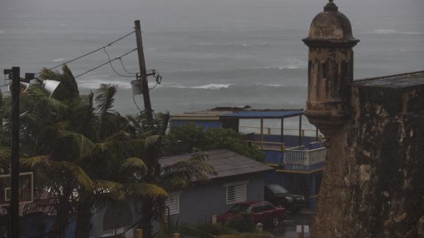 Hurrikan traf die Hauptstadt San Juan