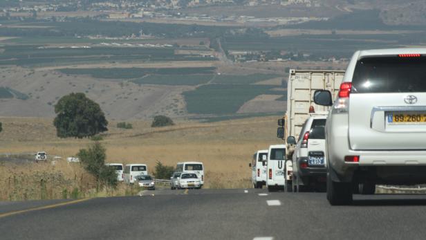 UN-Soldaten starten Abzug vom Golan