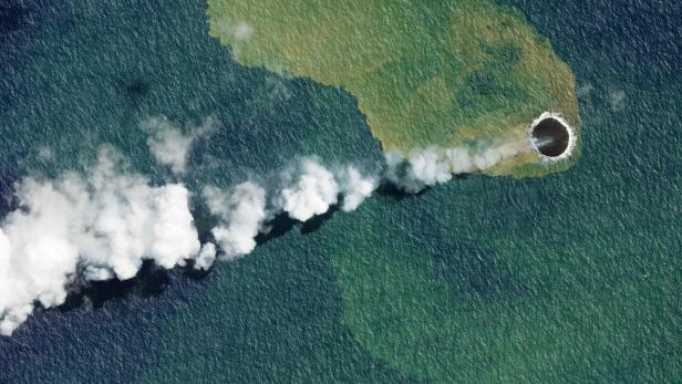 Vulkan auf Tonga brach binnen 48 Stunden acht Mal aus