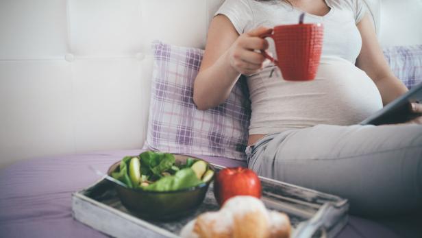 Richtige Ernährung in der Schwangerschaft.