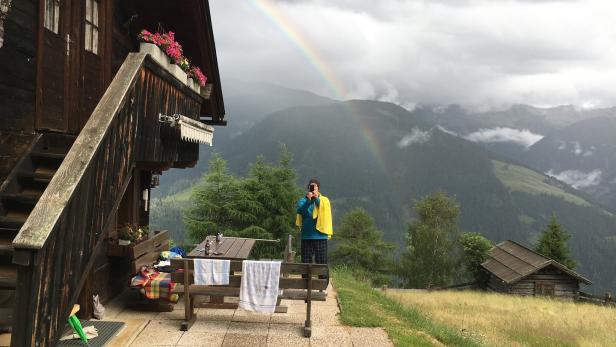 Kabarettist Herbert Steinböck schwärmt von „seiner geheimen“ Hütte im Mölltal. Wo sie genau liegt, verrät er aber nicht