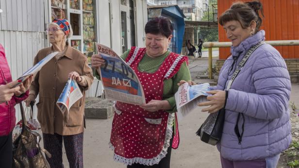 Am Freitag starten Scheinreferenden in der Ostukraine