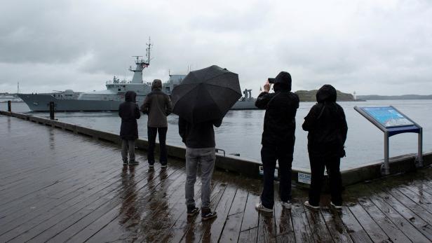 Preparations for the arrival of Hurricane Fiona in Halifax Wirbelsturm "Fiona" in Kanada auf Land getroffen
