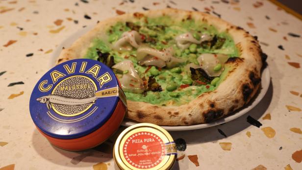 Salzburger Lokal verkauft Pizza mit Kaviar-Topping um 450 Euro