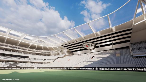 Stadion-Architekt Fux: "Der LASK hat das Glück der späten Geburt"