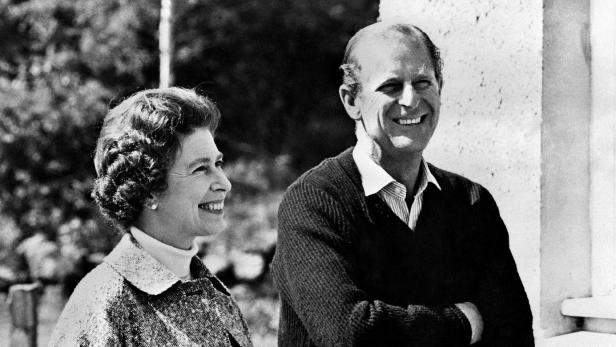Queen Elizabeth und Prinz Philip im Jahr 1972