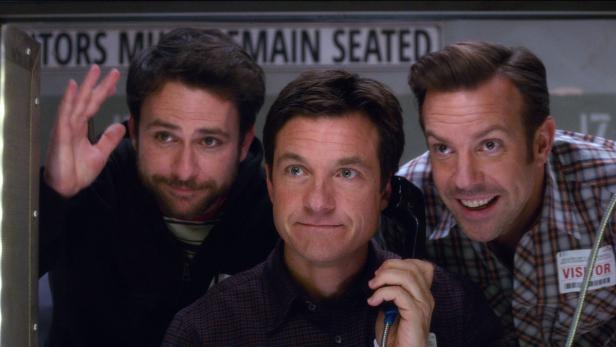 Drei Einfaltspinsel:  Charlie Day (li.), Jason Bateman, Jason Sudeikis.