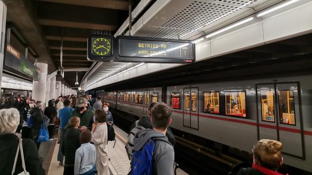 Wien: U-Bahnlinie U4 fährt aktuell nur eingeschränkt