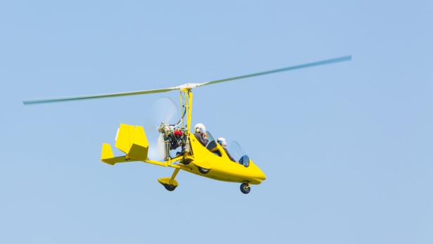 Unfall mit Gyrocopter auf tschechischem Flugplatz an Grenze zu NÖ