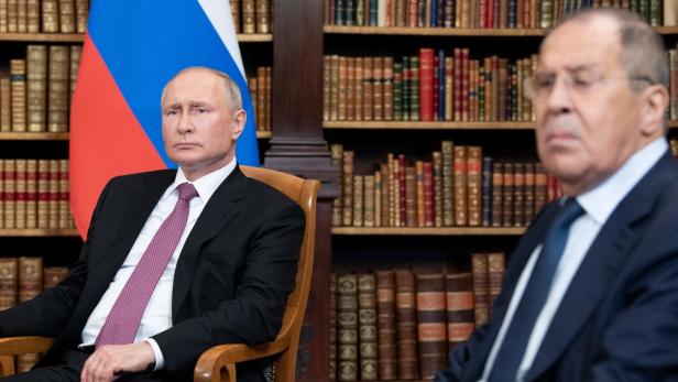Putin und sein Außenminister Lawrow