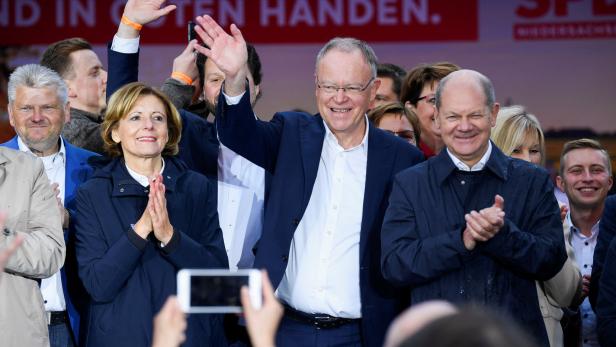 SPD Wahlsieger in Niedersachsen: Zeichen stehen auf Rot-Grün